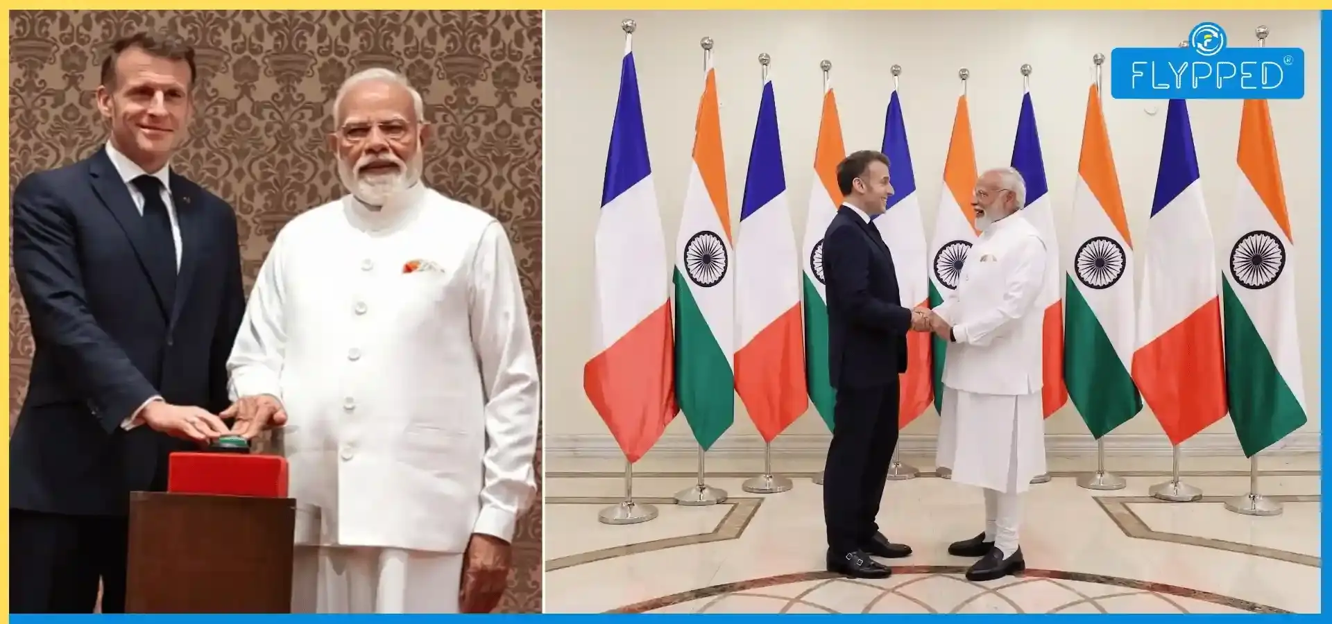 Modi Calls France ‘Special Partner’, Launches H-125 Line with Macron
