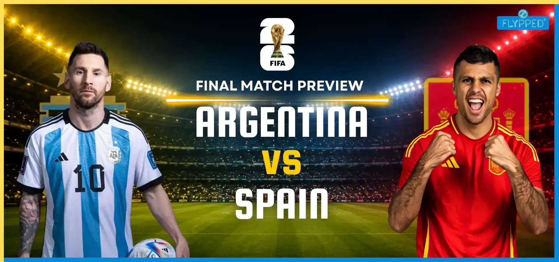 Argentina vs Spain Final Match Preview: Who Will Win the FIFA World Cup 2026 Trophy?