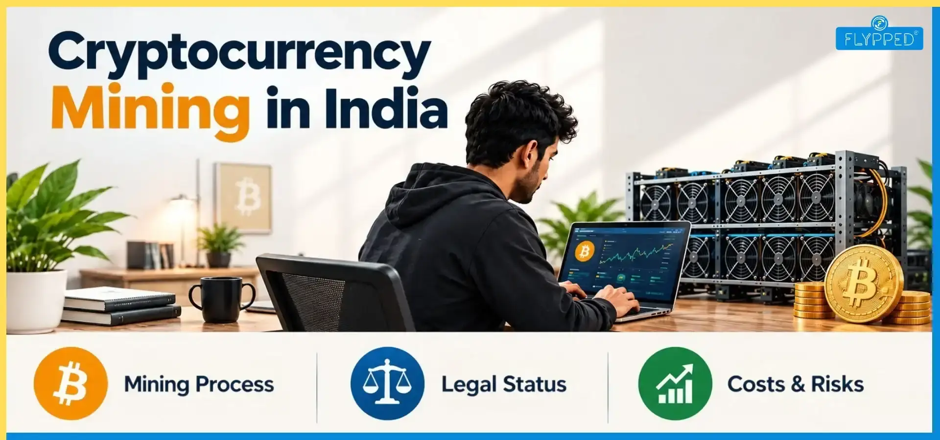 Cryptocurrency Mining in India: Bitcoin Mining, Legal Status & Major Risks