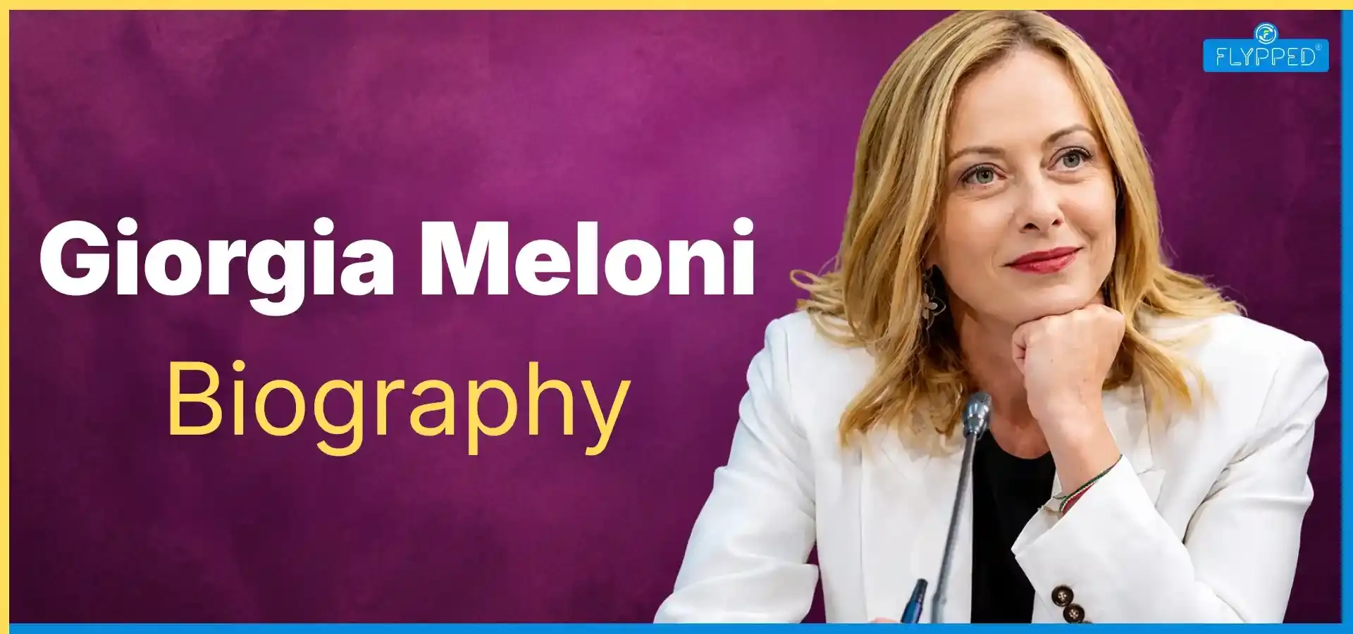 Giorgia Meloni Biography: From Political Activist to Italy’s First Female PM