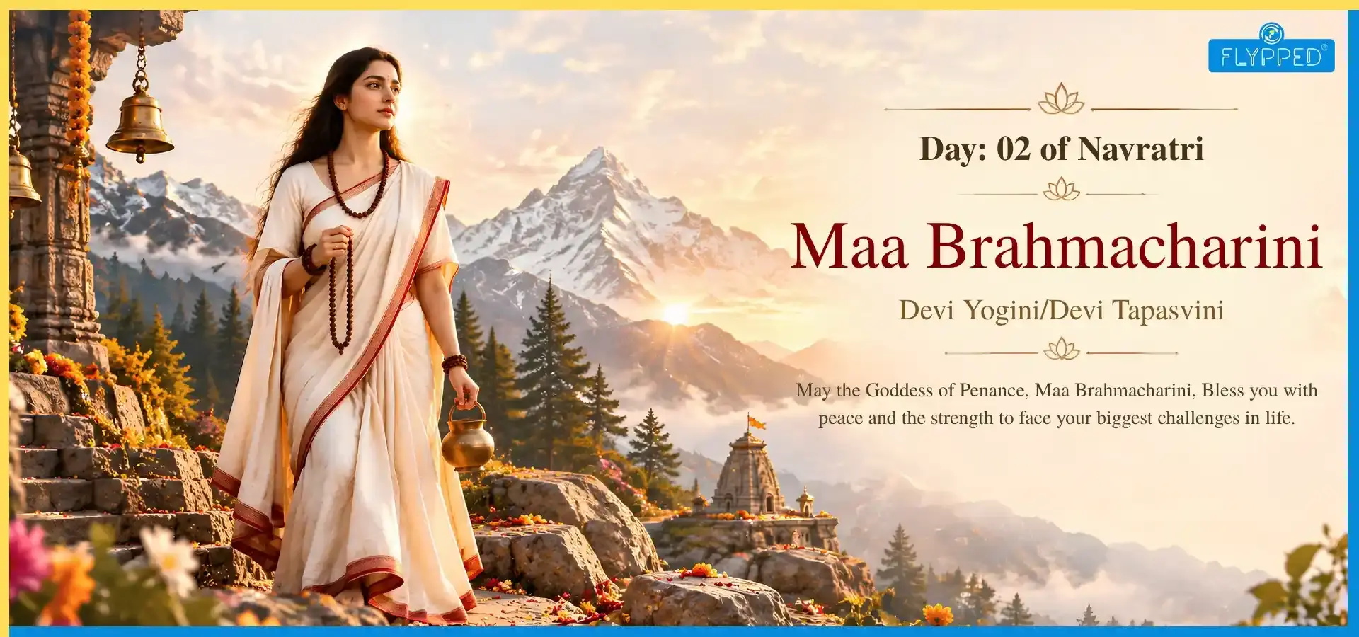 Navratri Day 2: Maa Brahmacharini Rituals, Bhog and Significance