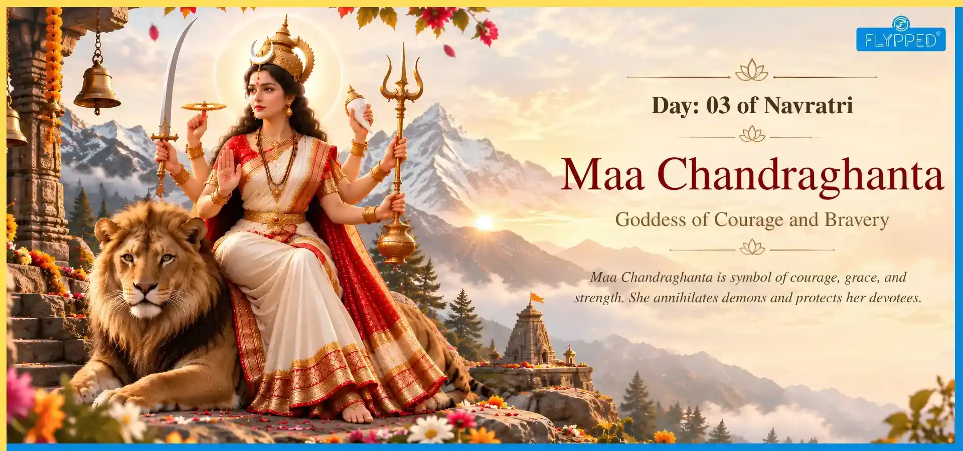 Navratri Day 3: Maa Chandraghanta Significance, Puja Vidhi and Mantra