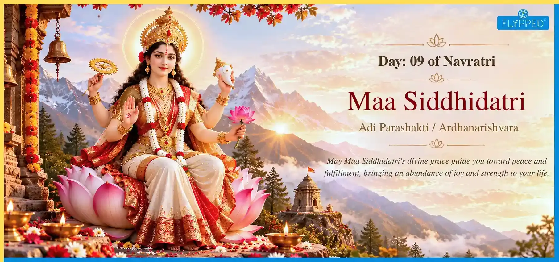 Navratri Day 9: Maa Siddhidatri, the Goddess who Blessed Lord Shiva
