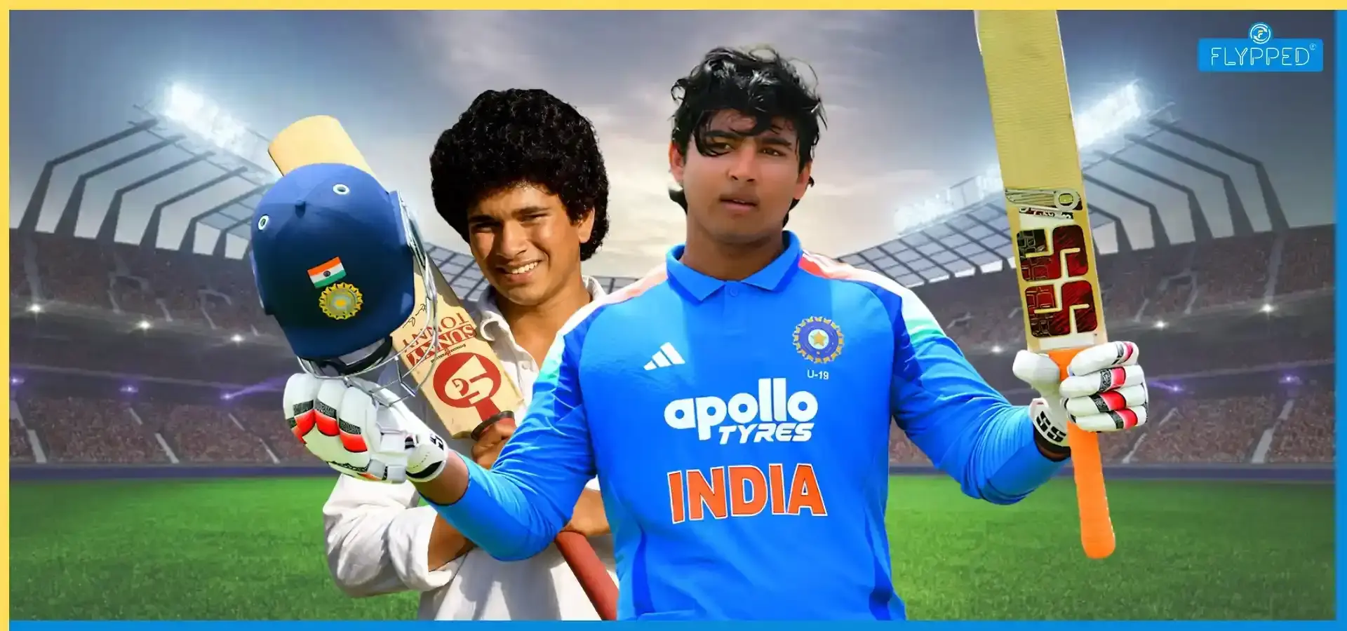 Vaibhav Sooryavanshi Youngest International Fifty: Breaks Sachin’s Record as Youngest Half-Centurion