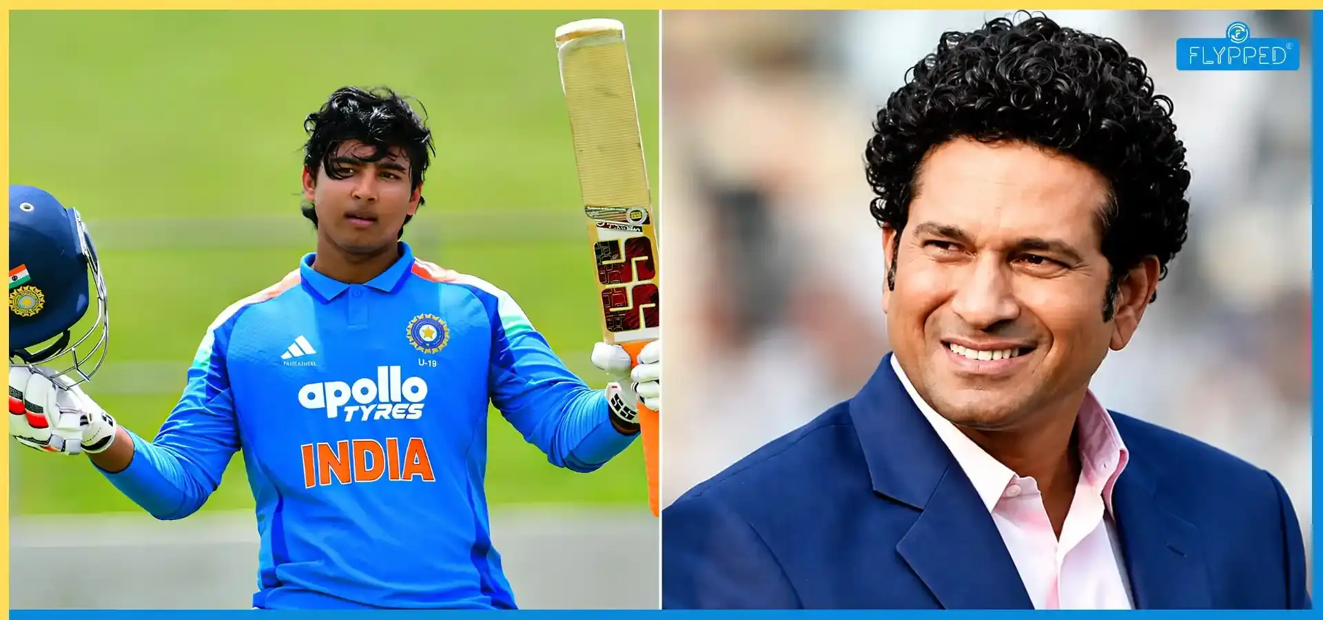 Vaibhav Sooryavanshi Youngest International Fifty: Breaks Sachin's Record for Youngest International Half-Centurion