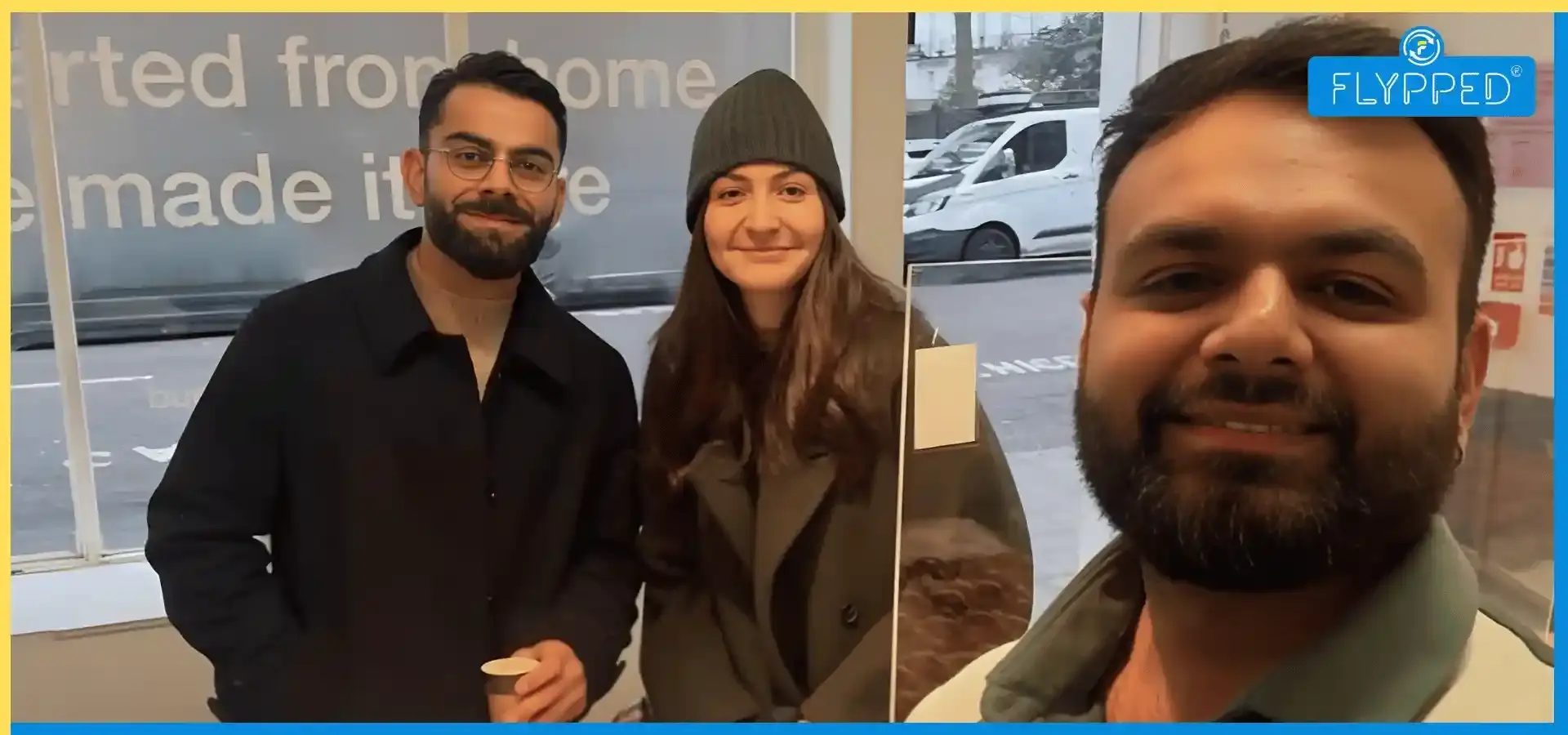 Virat Kohli, Anushka Sharma Spotted in London with Fan