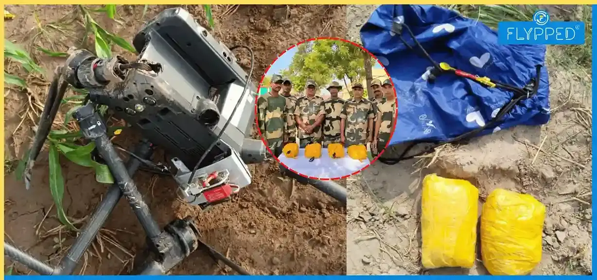 BSF Recovers Pakistani Drones