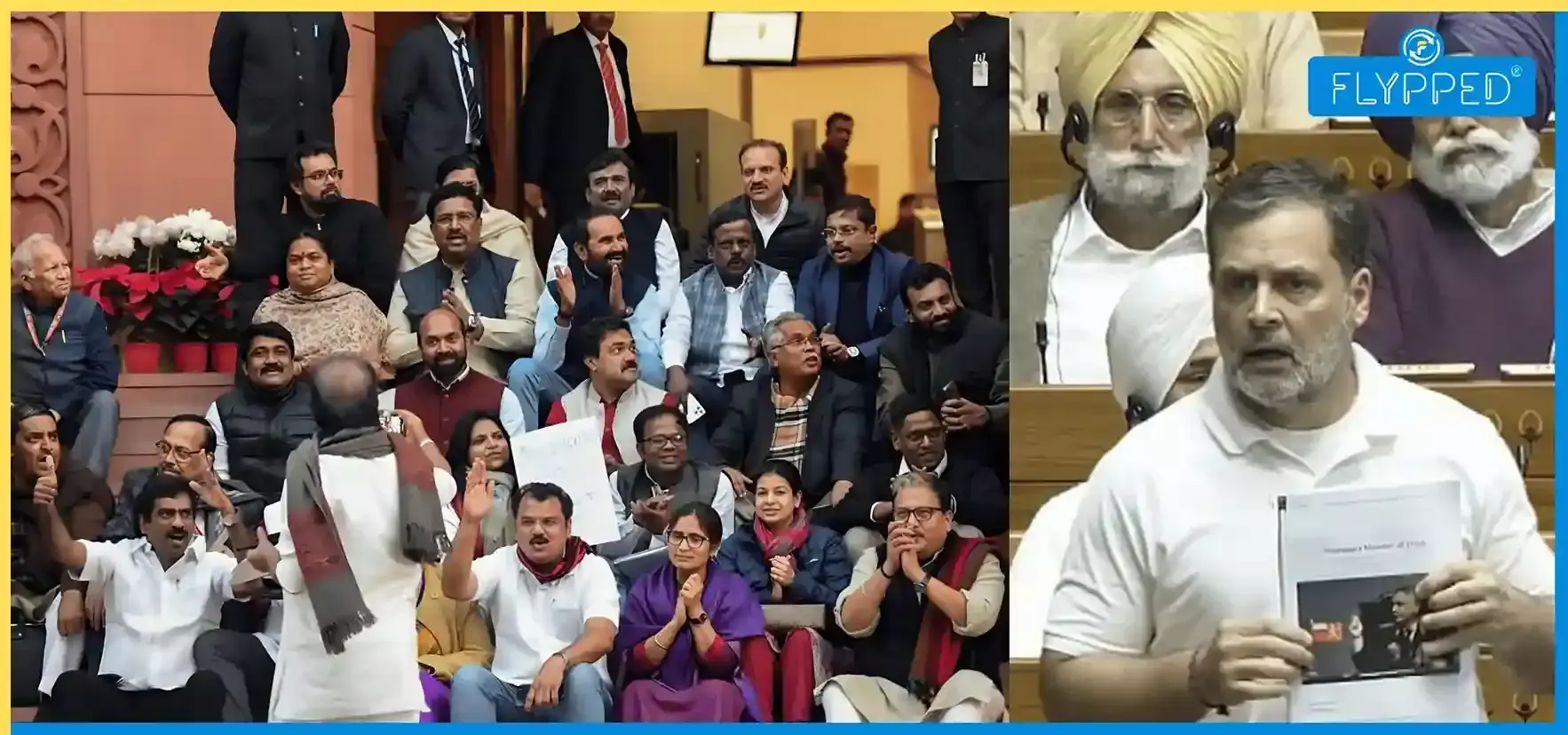 8 Congress MPs Suspended in Lok Sabha