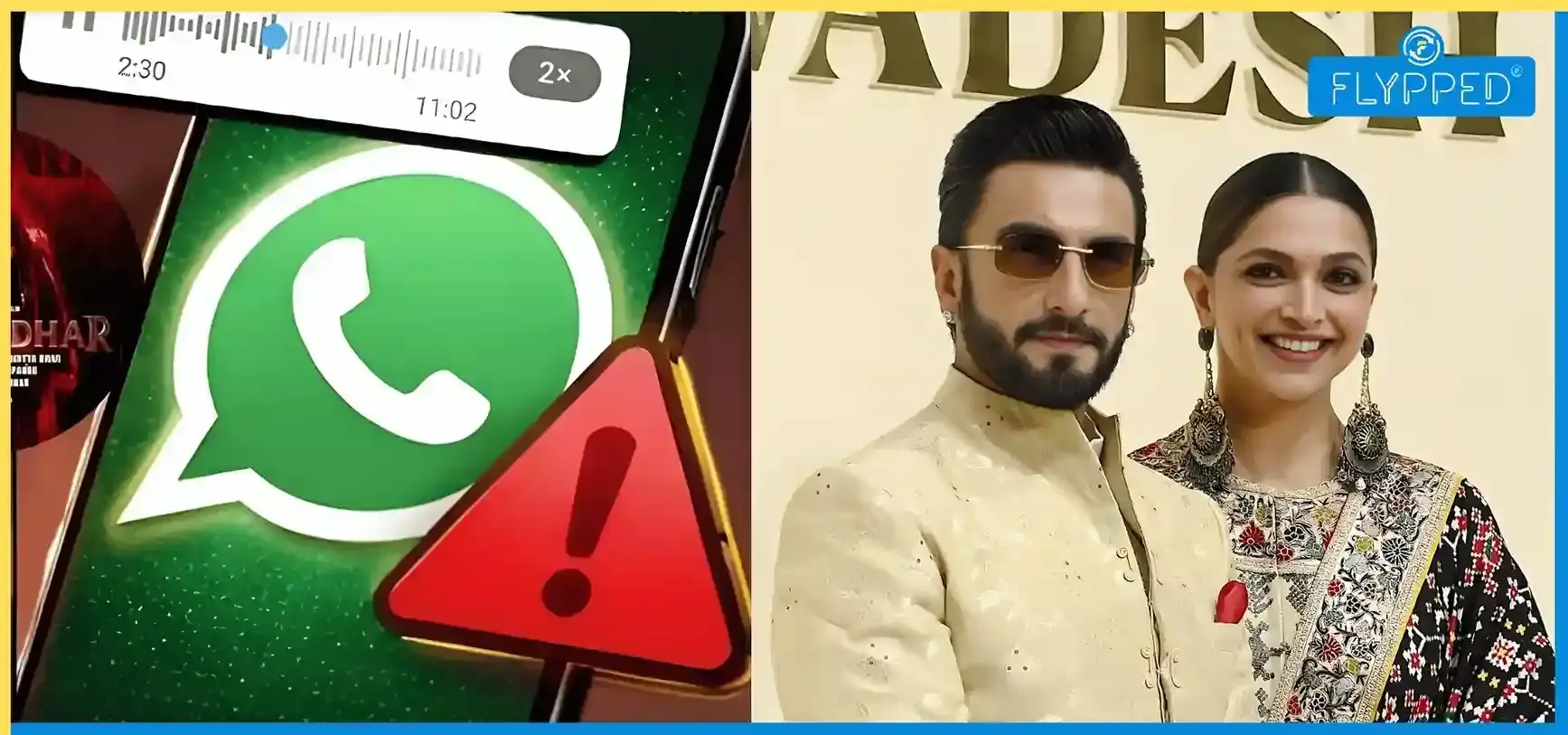 Ranveer and Deepika Hike Security After WhatsApp Extortion Threat