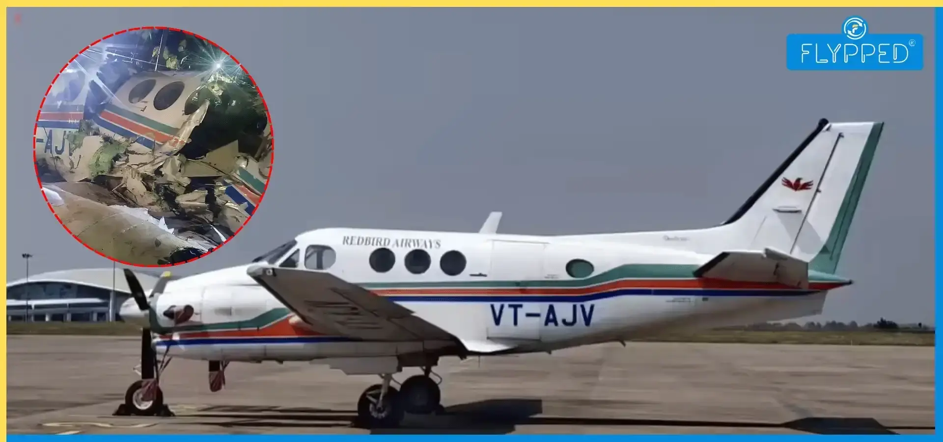 What Happened in the Jharkhand Plane Crash? 7 Dead After Charter Flight Missing Post Ranchi Takeoff