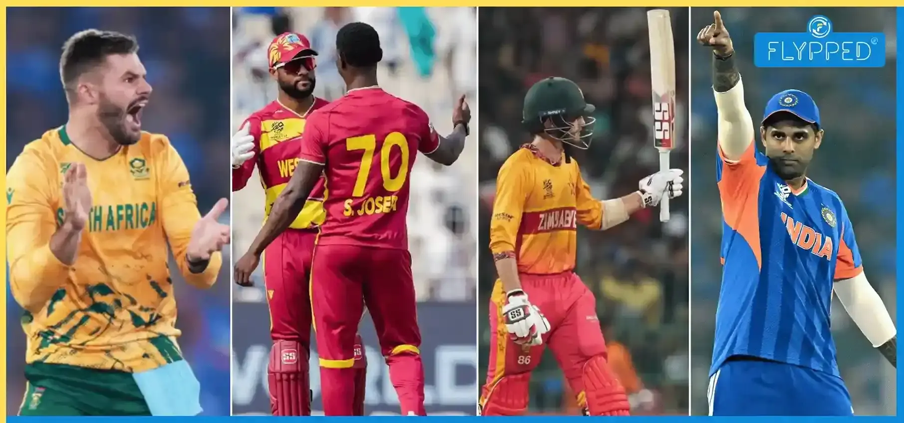 T20 World Cup 2026: Today's Matches Highlights - WI vs SA & IND Vs Zimbabwe