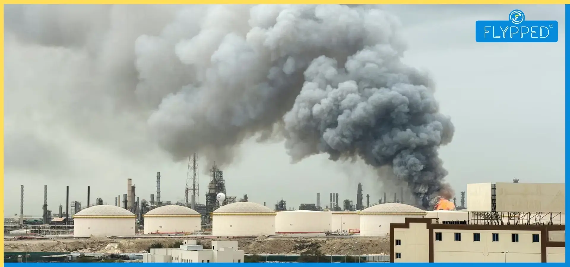 Bahrain Oil Refinery Fire After Strike at BAPCO Facility