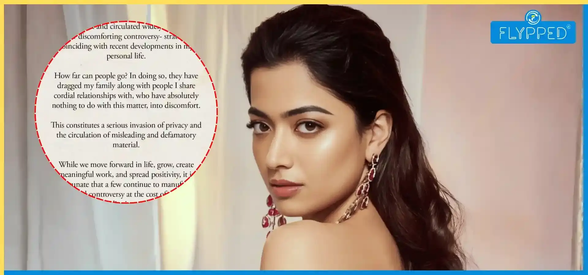 Rashmika Mandanna Private Chat Leak Issues Legal Action