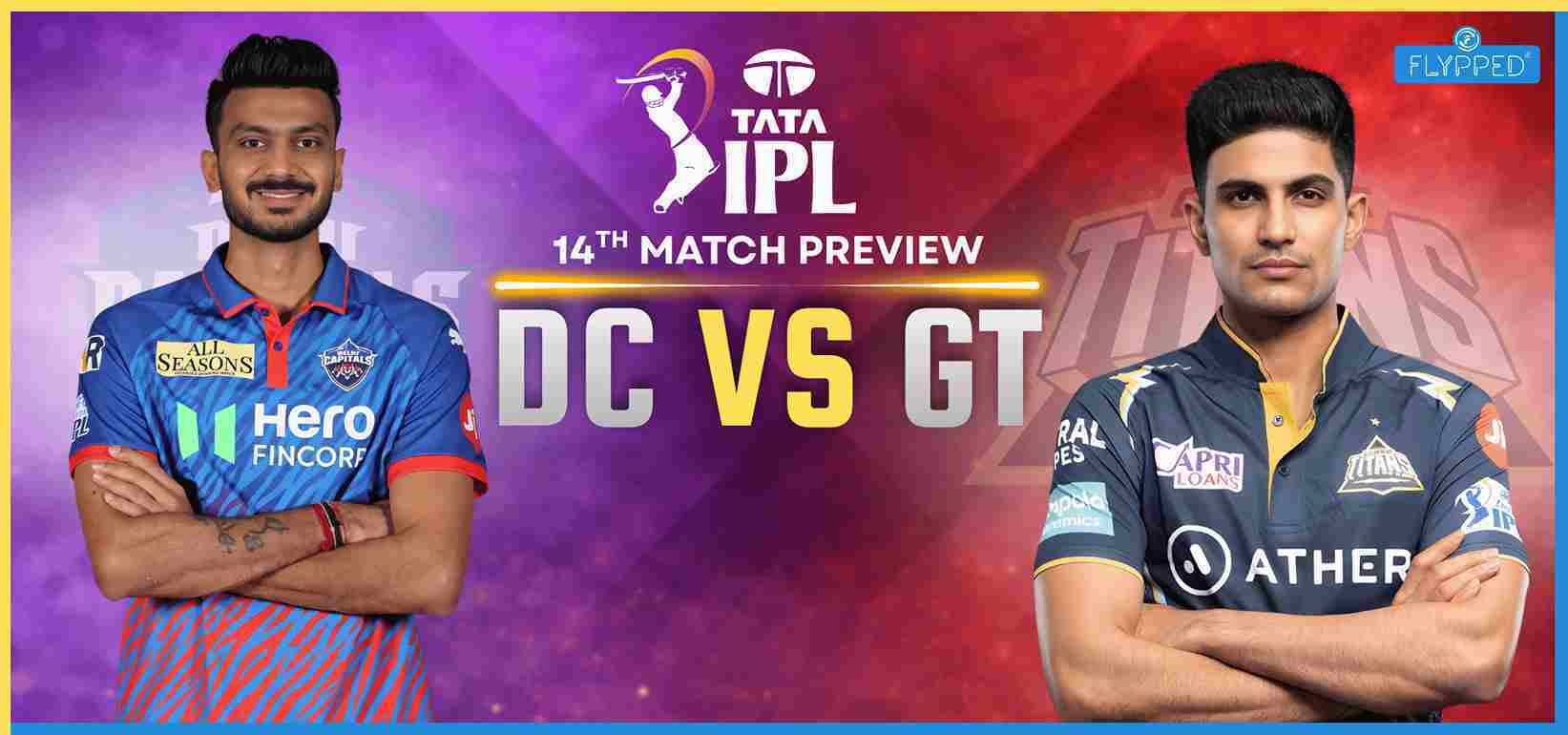 GT vs DC Match Preview: Pitch Report and Predictions