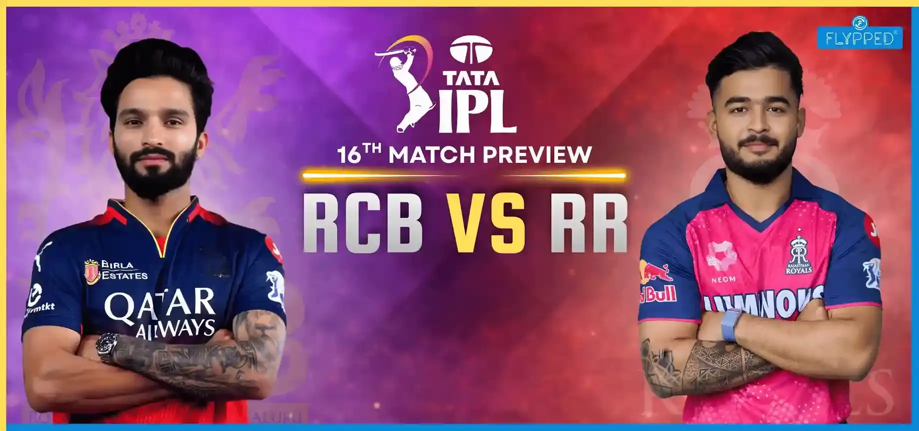 RCB vs RR Match Preview: Pitch Report, Key Players & Prediction