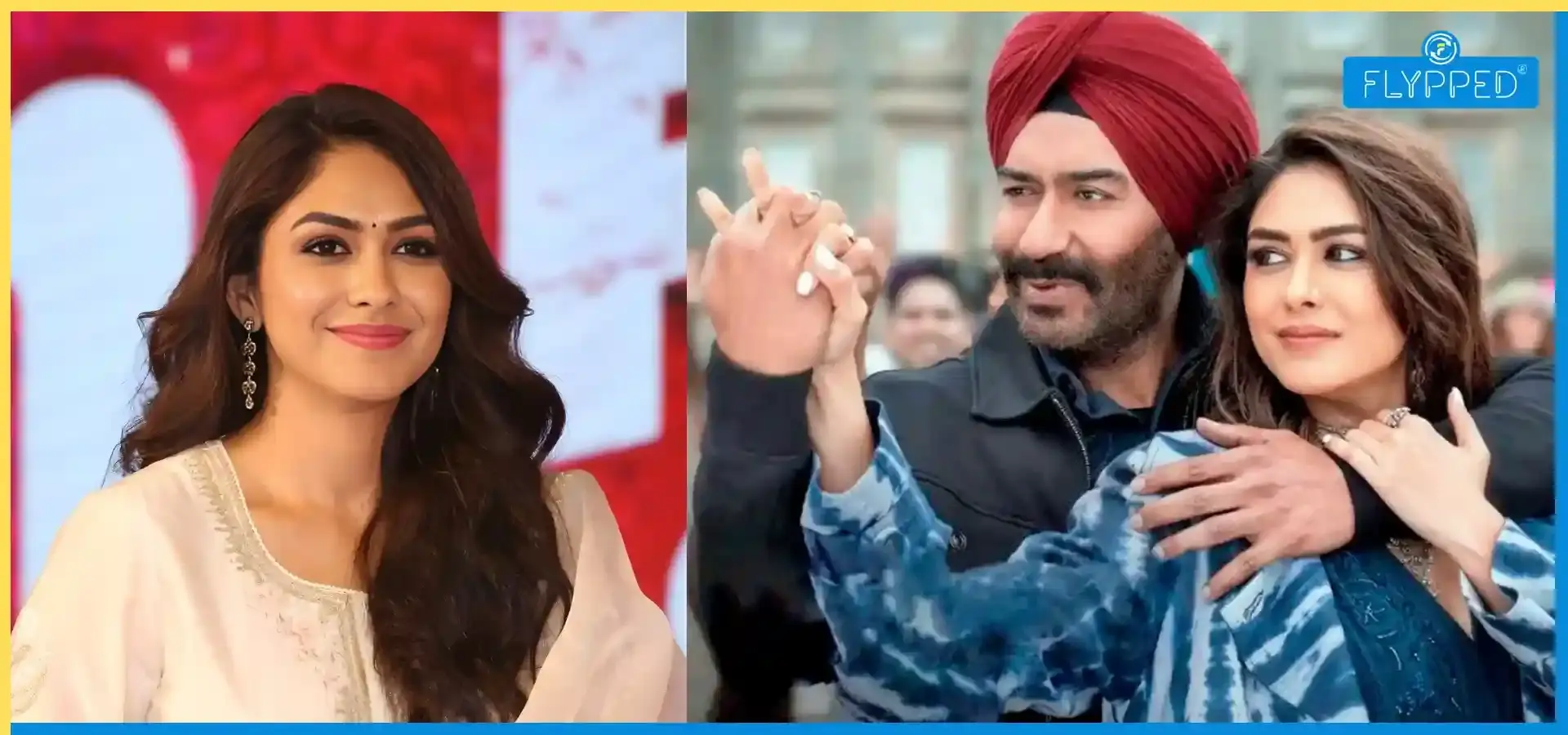 Mrunal Thakur Surprised by 'Very Senior Actor' as Her Husband in Son of Sardaar 2