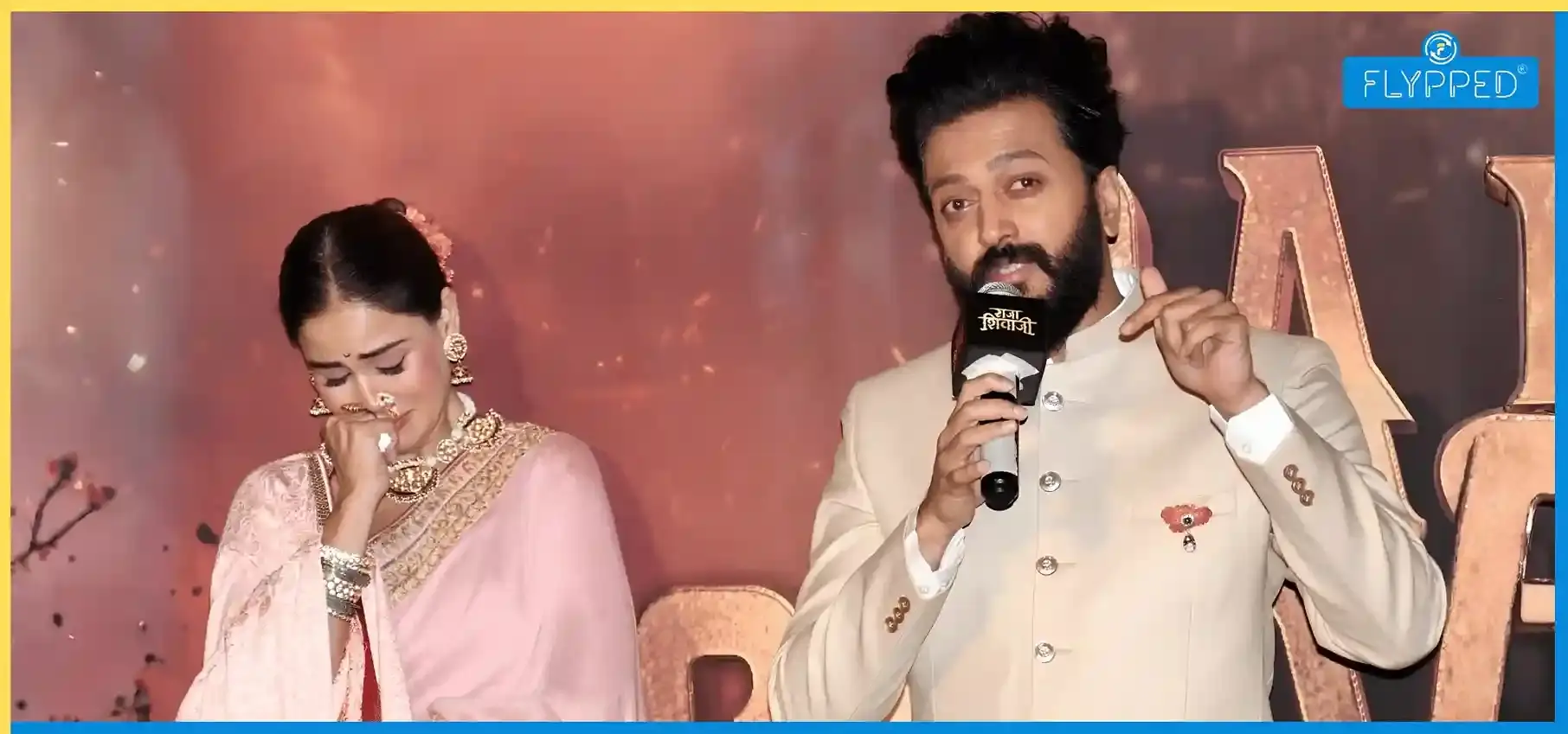 Genelia Breaks Down as Riteish Recalls Struggles Behind Raja Shivaji