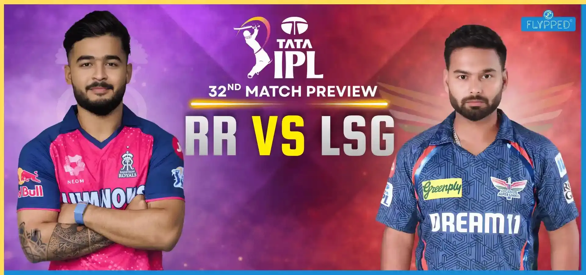 RR vs LSG Match Preview: Pitch Report and Team Analysis