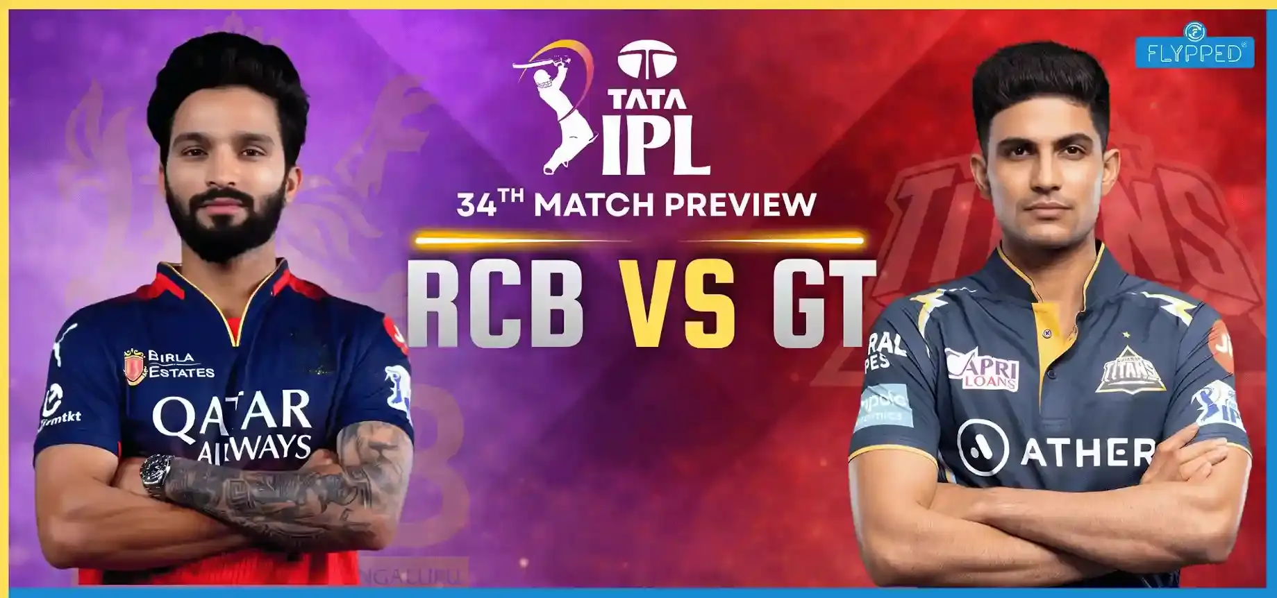 RCB vs GT Match Preview: Pitch Report & Key Players