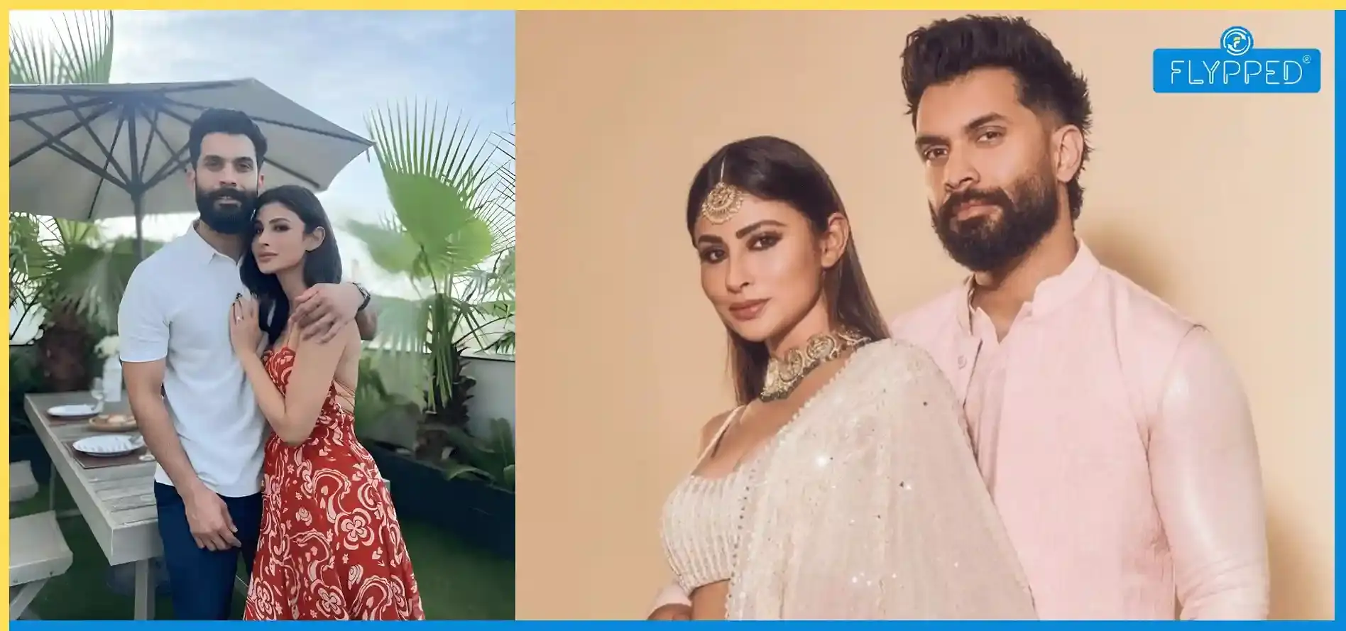 Mouni Roy Suraj Nambiar Divorce Rumours: Couple Spark Split Rumours by Unfollowing Each Other