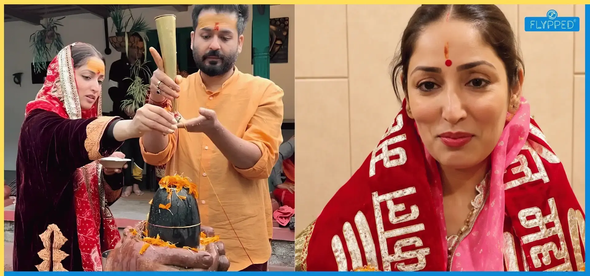 Yami Gautam Ujjain Visit: Actress Visits Mahakaleshwar Temple with Husband, Son