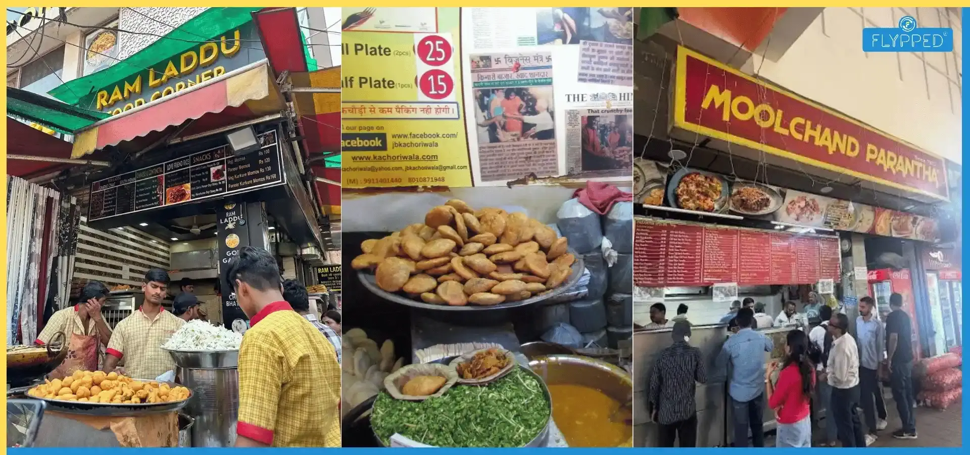 Vegetarian Street Food in Delhi