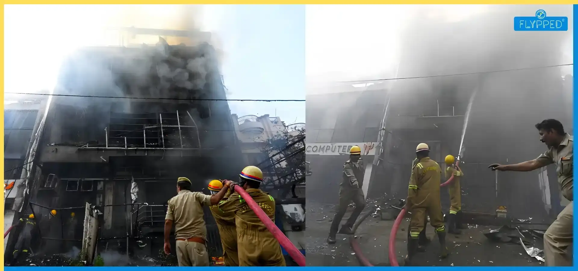Lucknow Coaching Centre Fire: 15 Dead, Four Arrested as Yogi Adityanath Orders SIT Probe