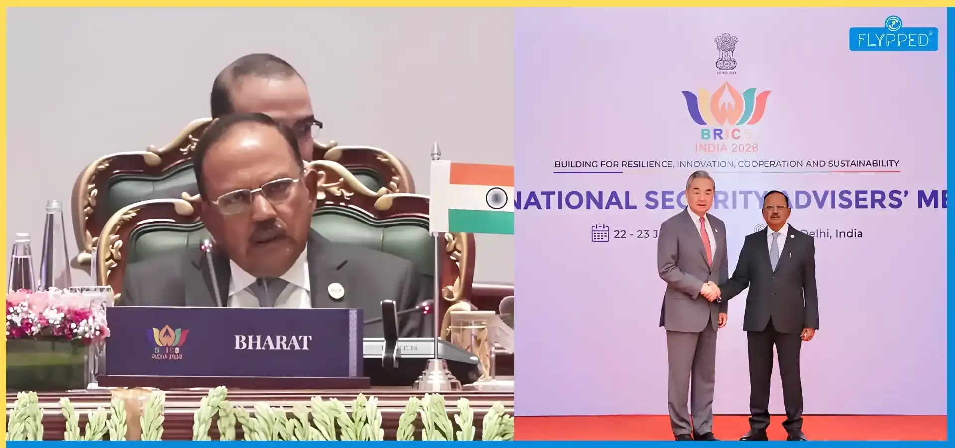 Ajit Doval BRICS Meeting: Cyber Threats and Terror Risks Surge Globally