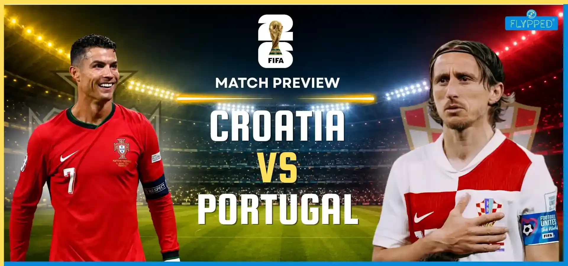 Portugal vs Croatia Match Preview: Ronaldo vs Modrić on July 3 | FIFA World Cup 2026