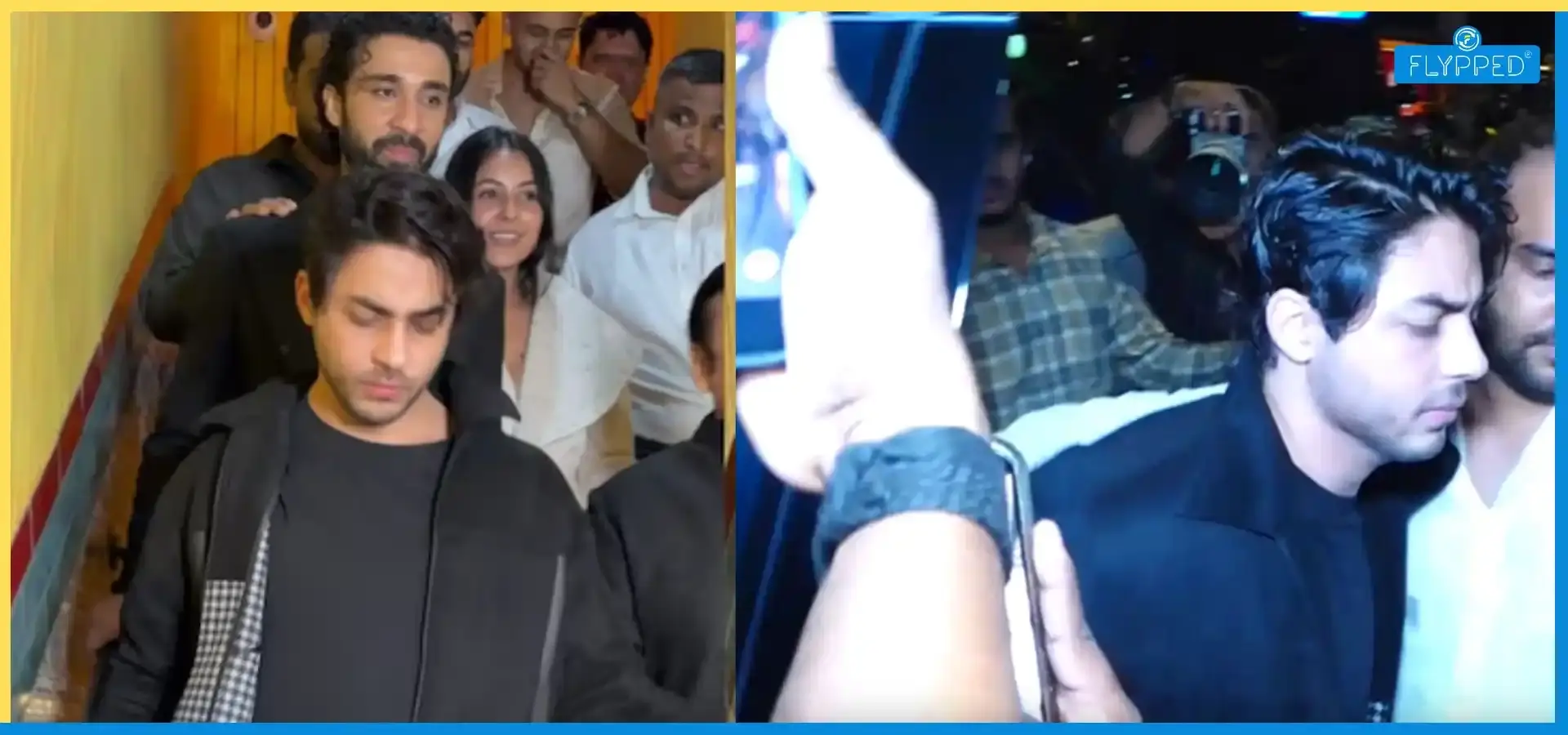 Aryan Khan Rare Public Appearance: Aryan Khan and Shehnaaz Gill Spotted at Raghav Juyal's Birthday Party