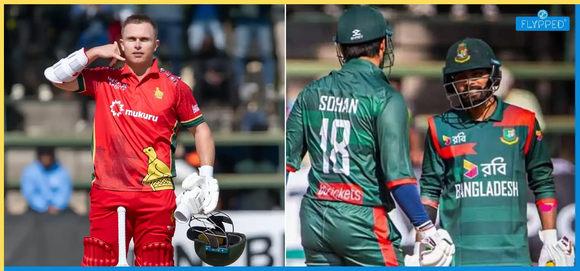Zimbabwe vs Bangladesh 2nd ODI: Ben Curran's Century Powers Zimbabwe to Series Victory