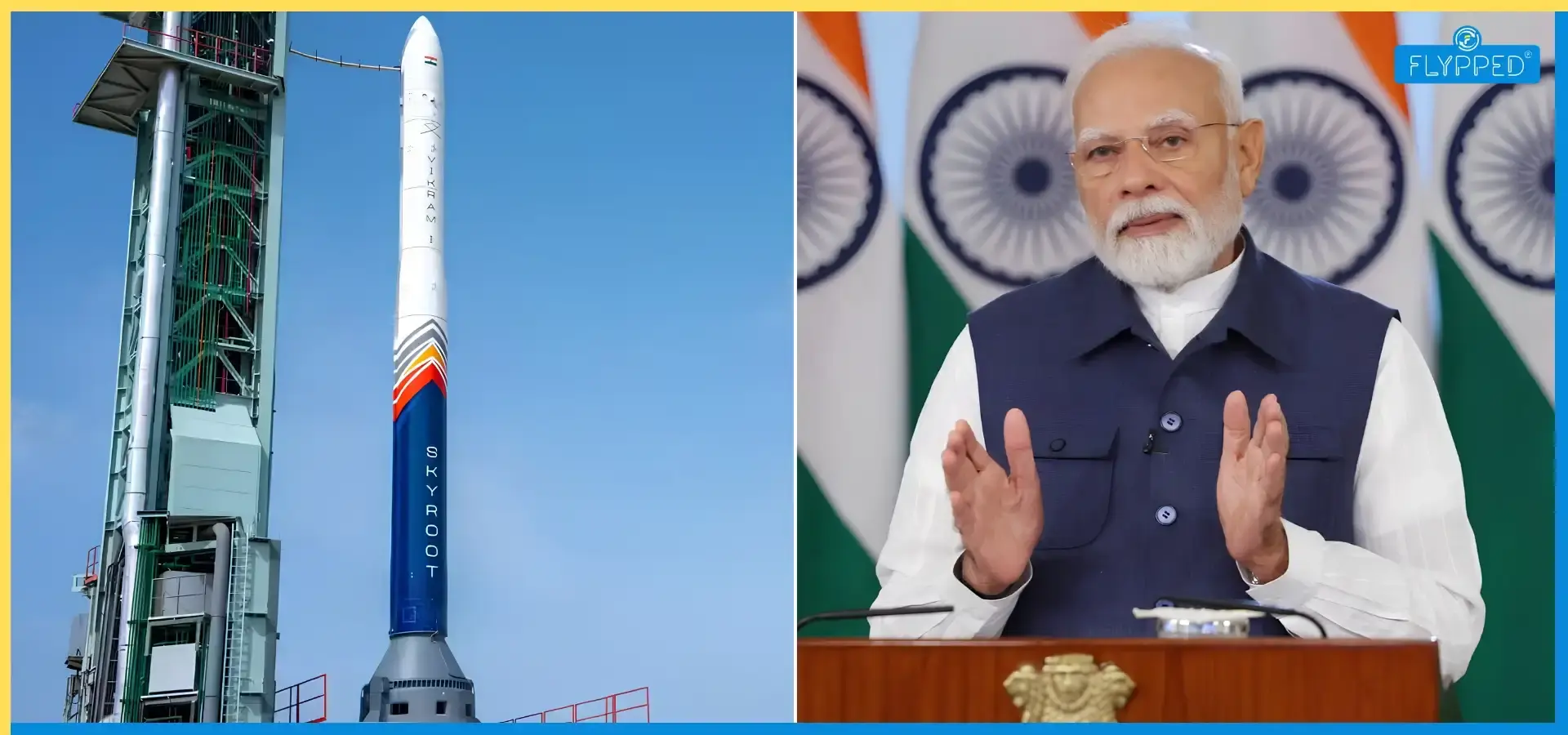 Skyroot Vikram-1 Launch: PM Modi Wishes Success Ahead of Launch