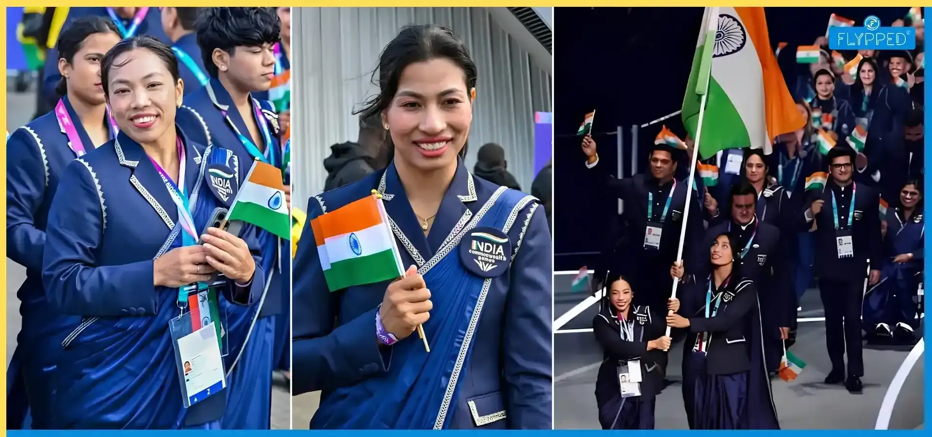 CWG 2026 Opening Ceremony: Mirabai Chanu and Lovlina Borgohain lead Team India