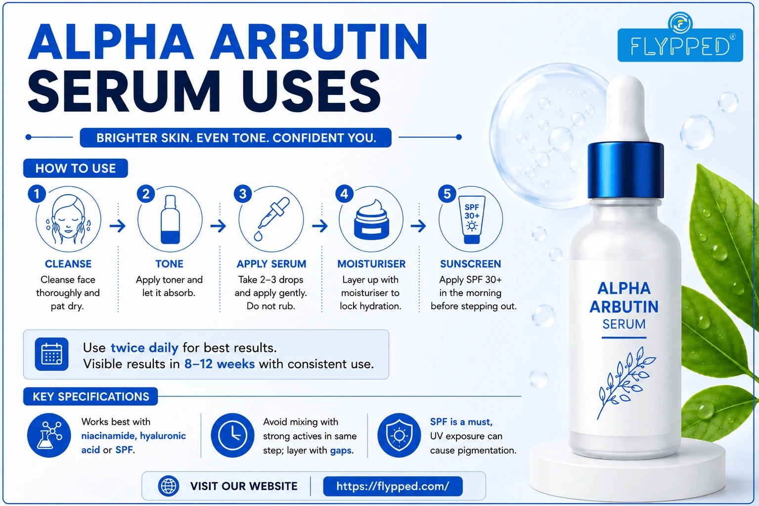 Alpha Arbutin Serum Uses