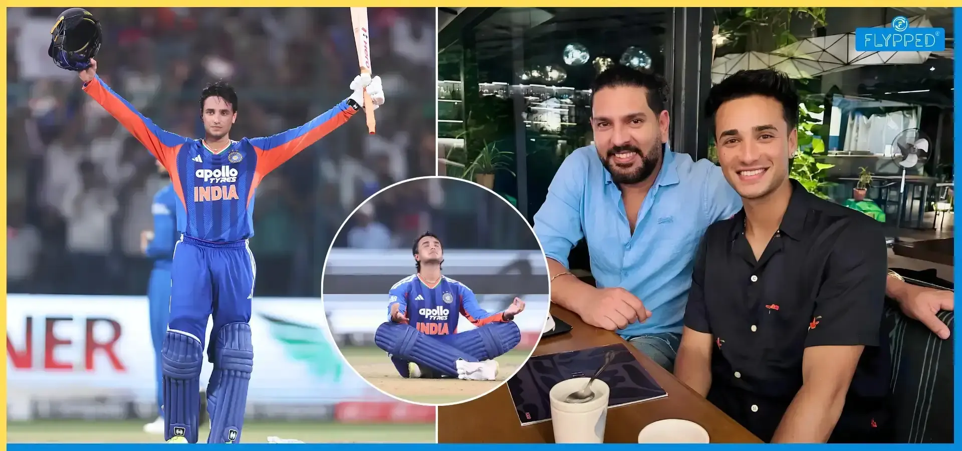 Abhishek Sharma T20I Century: Abhishek Credits Yuvraj’s Winning Advice Behind Record 108 vs AFG