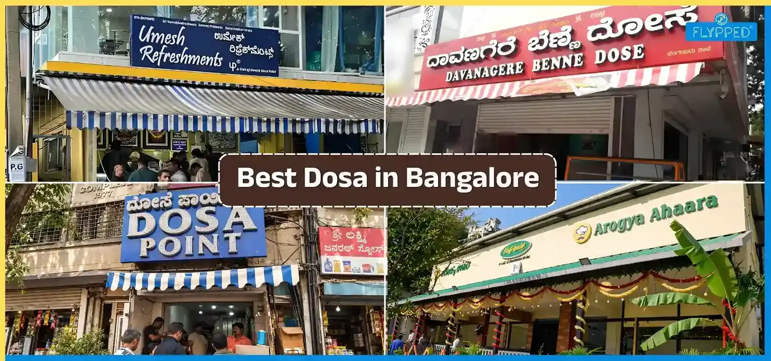 Best Dosa in Bangalore: Top Places for Crispy & Delicious Dosas