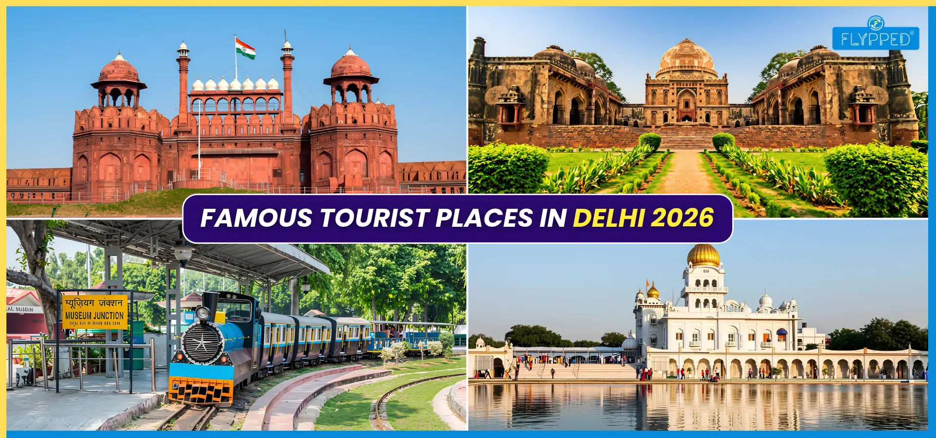 Top 25 Best Famous Tourist Places in Delhi NCR 2026 You must visit