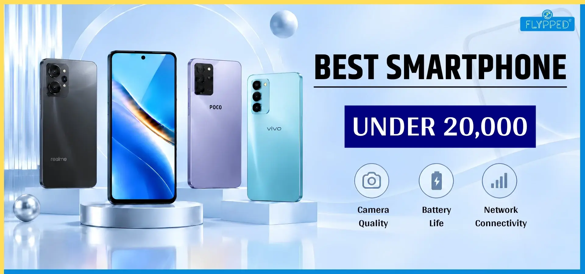 Best Smartphone Under 20,000: Top 10 Picks for Battery, Camera & Performance