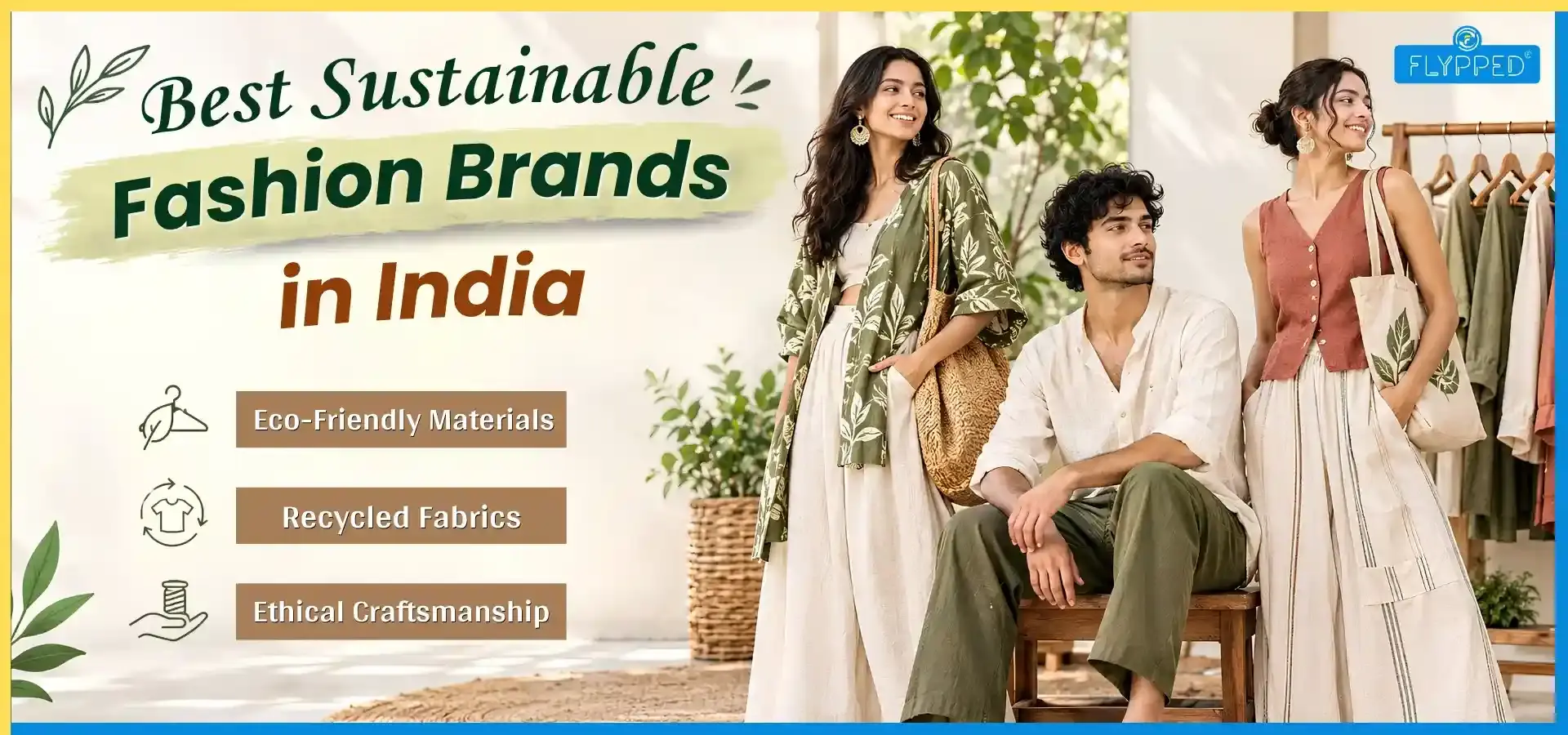 Sustainable Fashion Brands: Best Eco-Friendly Clothing Brands in India