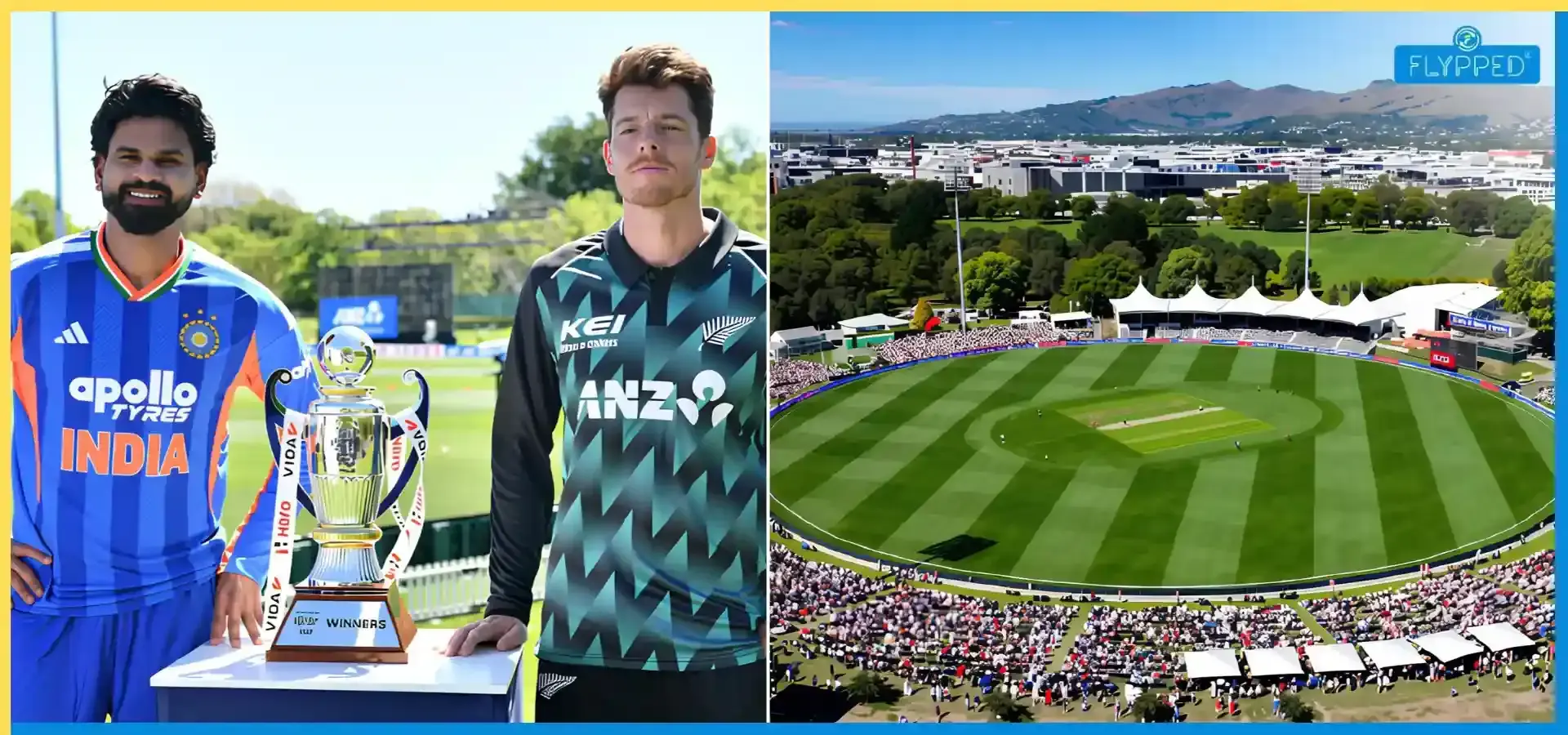IND vs NZ 1st T20I: Hagley Oval Christchurch Pitch Report and Match Preview