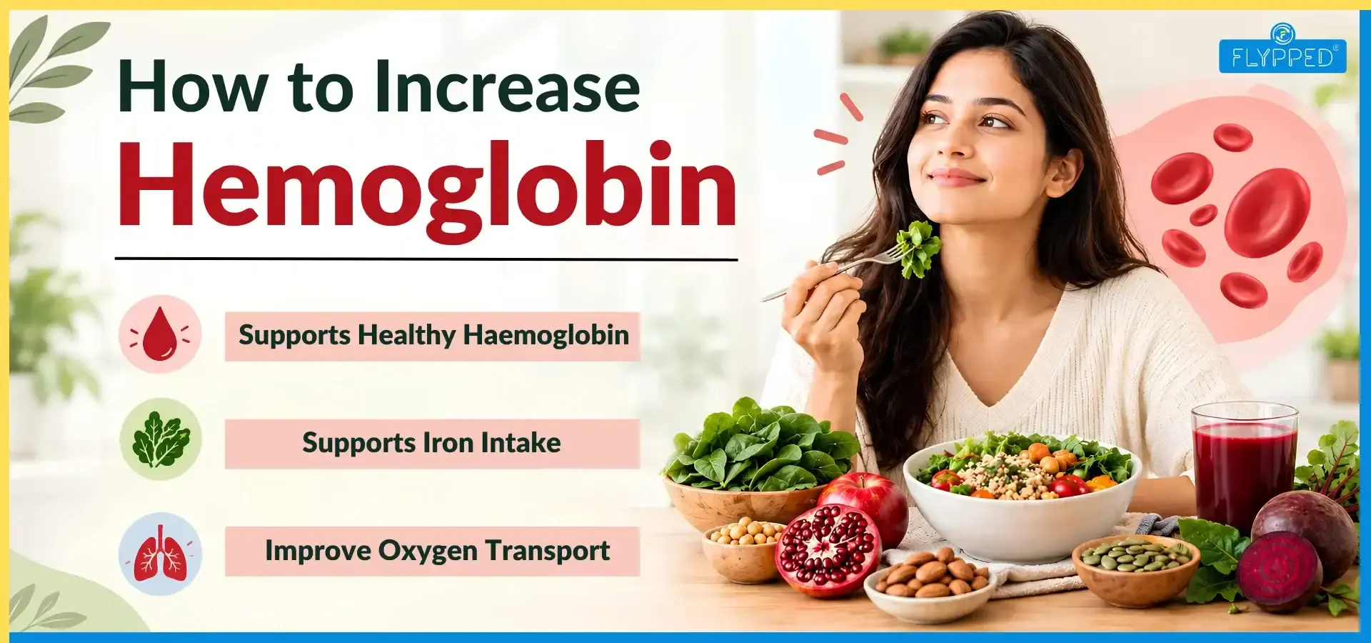 How to Increase Hemoglobin Naturally: Best Foods, Drinks and Healthy Habits