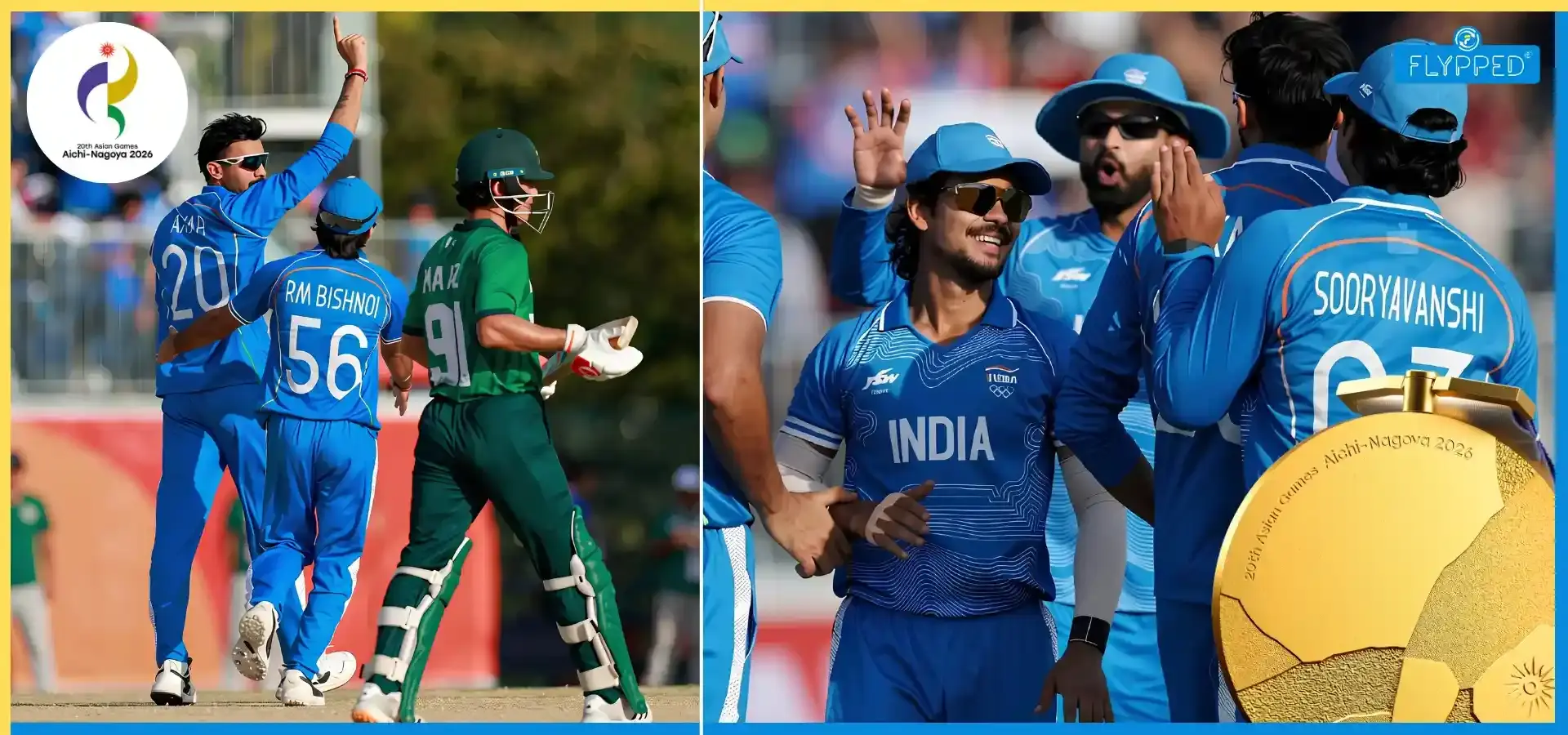 India Beats Pakistan in Asian Games 2026 Final by 19 Runs, Wins Cricket Gold Medal