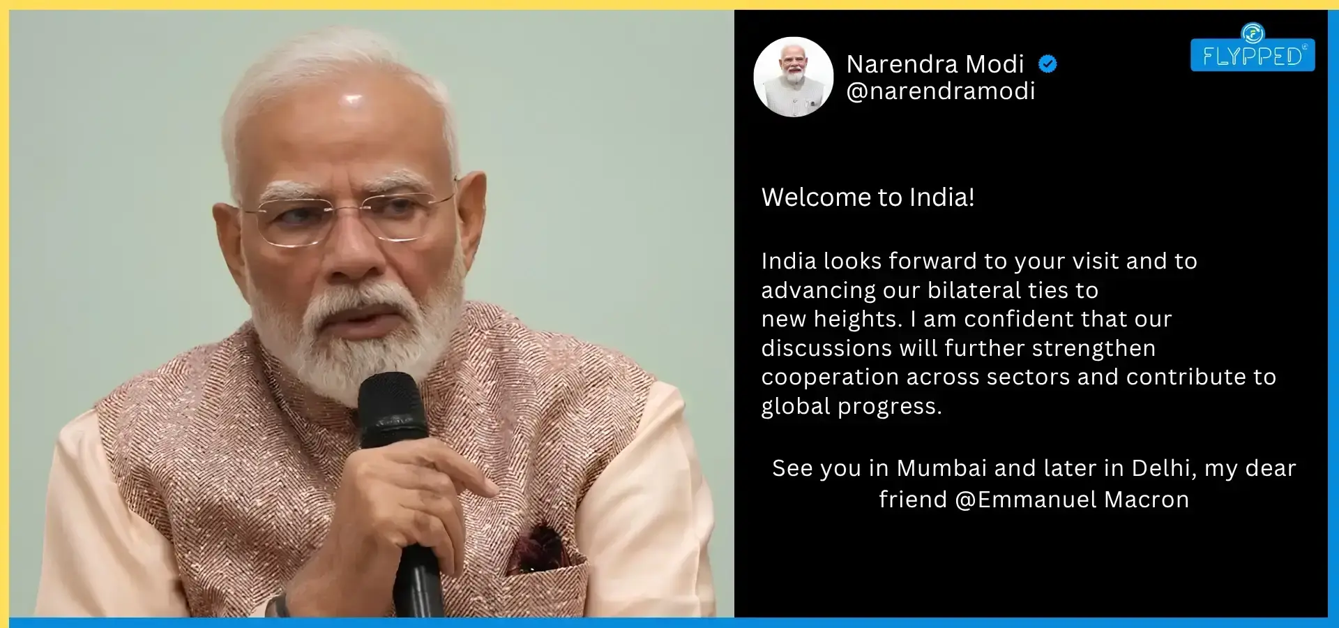 India-France relations reach New Heights as PM Modi Highlights stronger Ties