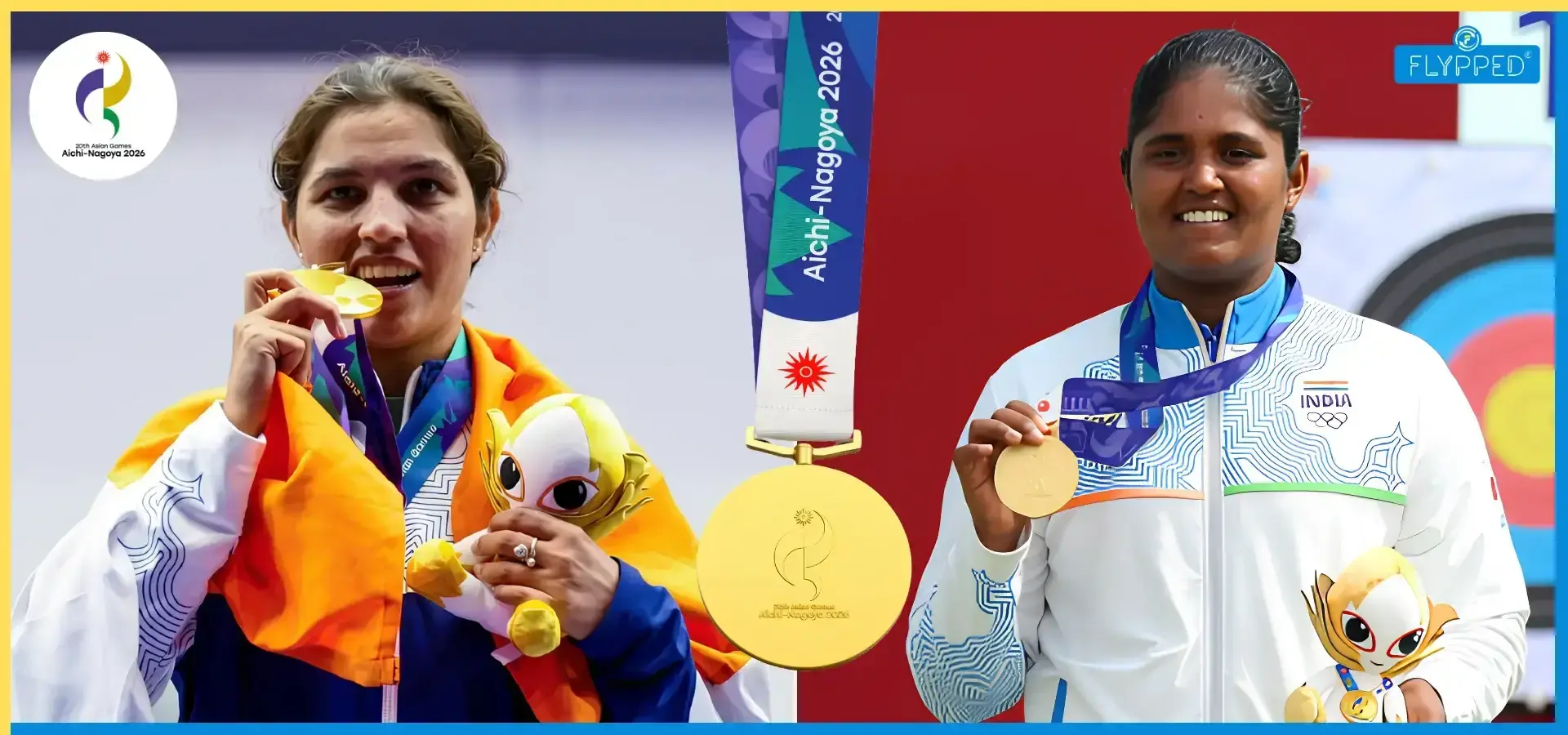 Indian Women at Asian Games 2026 win 11 Gold Medals in Historic Performances