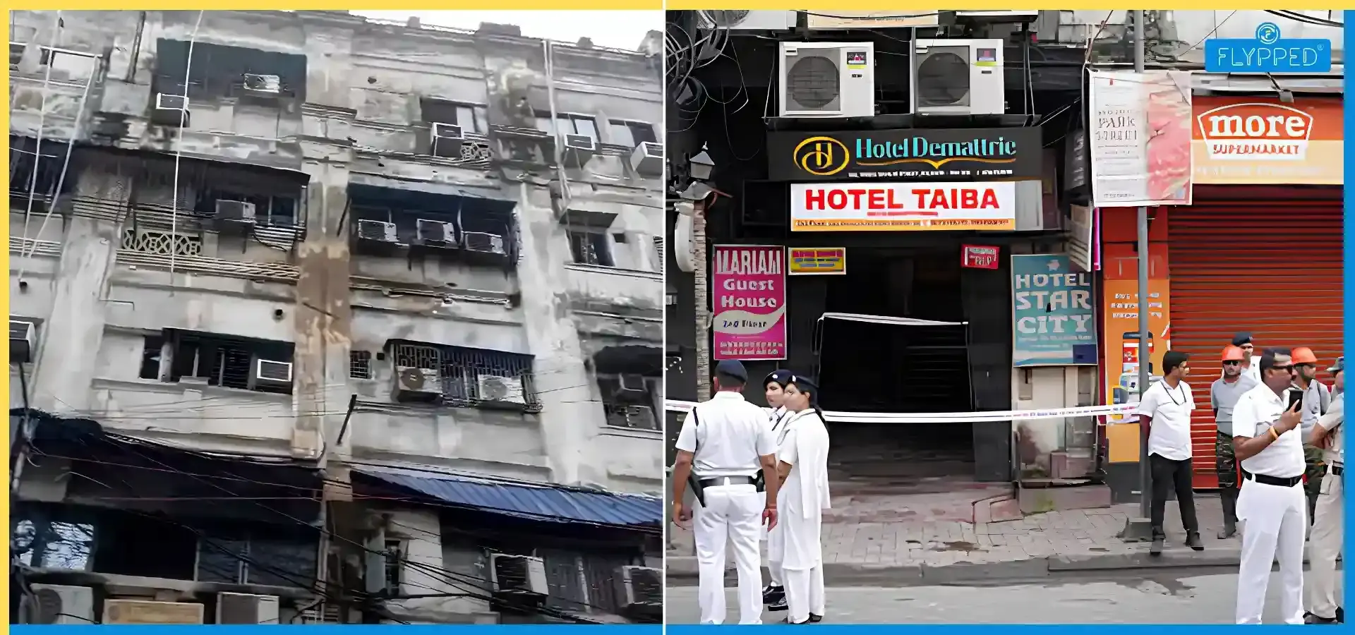 Kolkata Hotel Fire Accident: 9 Bangladeshi Nationals Dead in Massive Fire