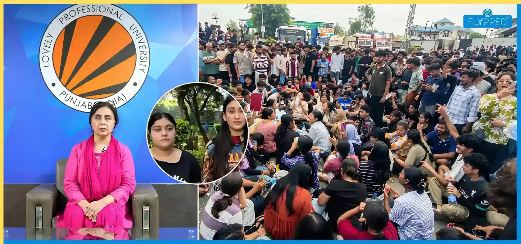 LPU Students Rape Protest: Students Claim Video on Rape Allegations Was Scripted