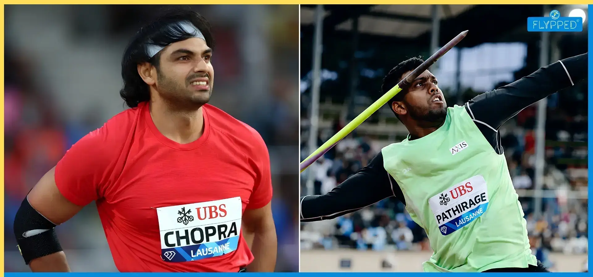 Neeraj Chopra comes second in Diamond League, Loses to Rumesh Pathirage Again