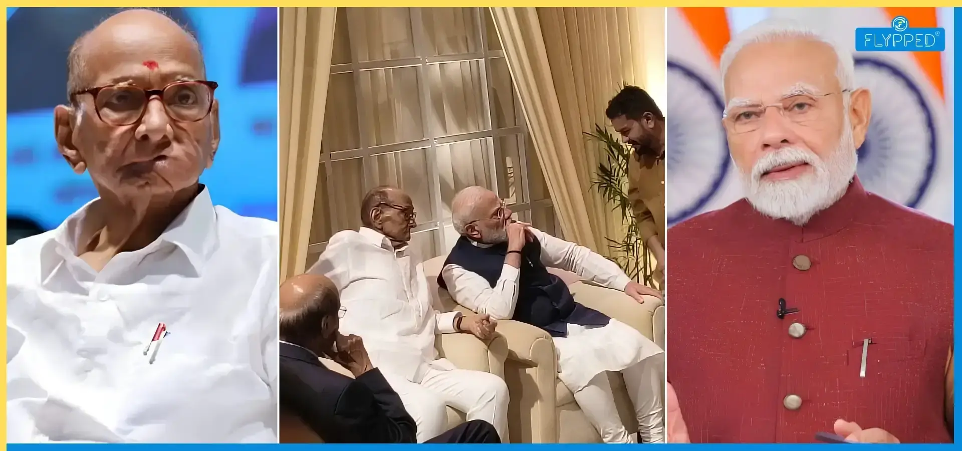 PM Modi-Sharad Pawar Meeting: Political Leaders Attend Supriya Sule’s Daughter’s Reception  