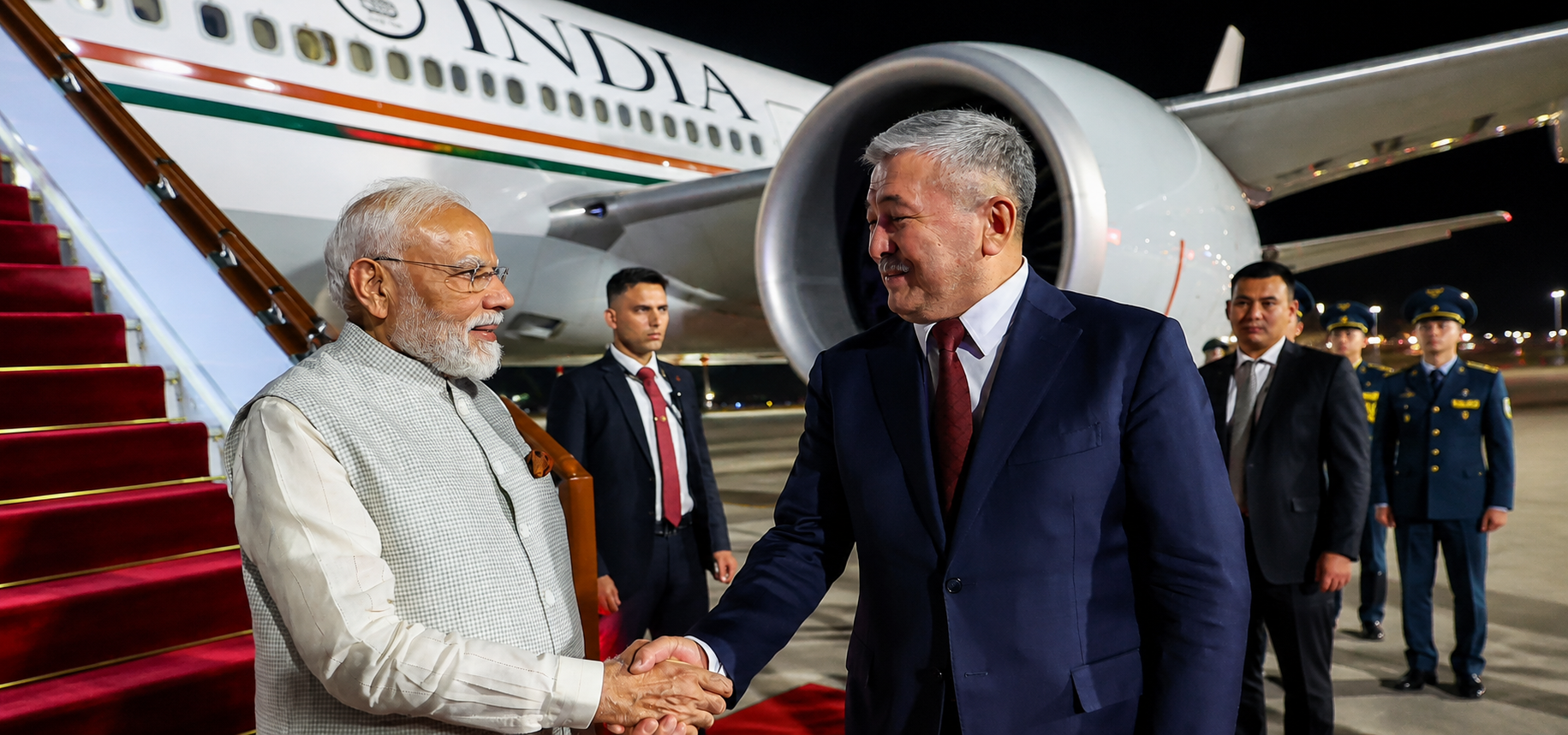 PM Modi Uzbekistan Visit: PM Modi heads to Bishkek, Kyrgyzstan for the next SCO Summit