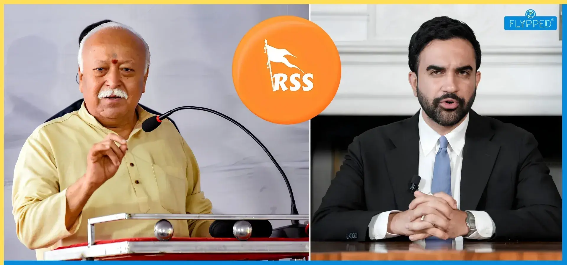 RSS Mohan Bhagwat NYC Event: RSS Backs Bhagwat, Counters Mamdani’s Opposition